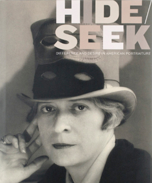 Thumbnail image of the cover from the Hide/Seek exhibition catalogue for the National Portrait Gallery