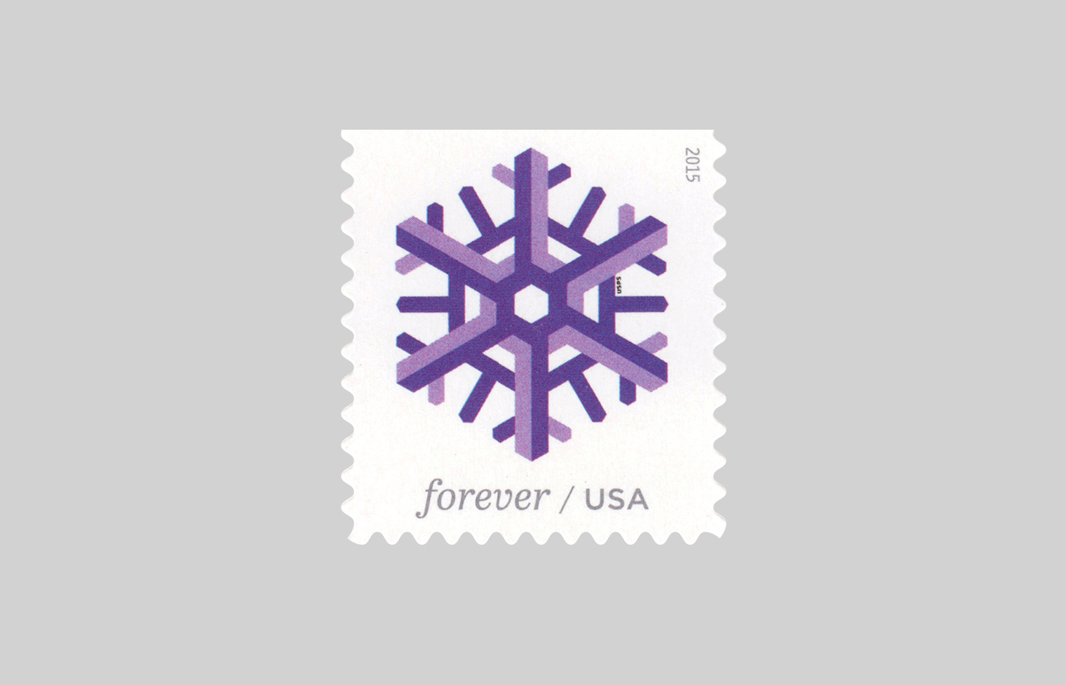 Goemetric Snowflake Stamp
