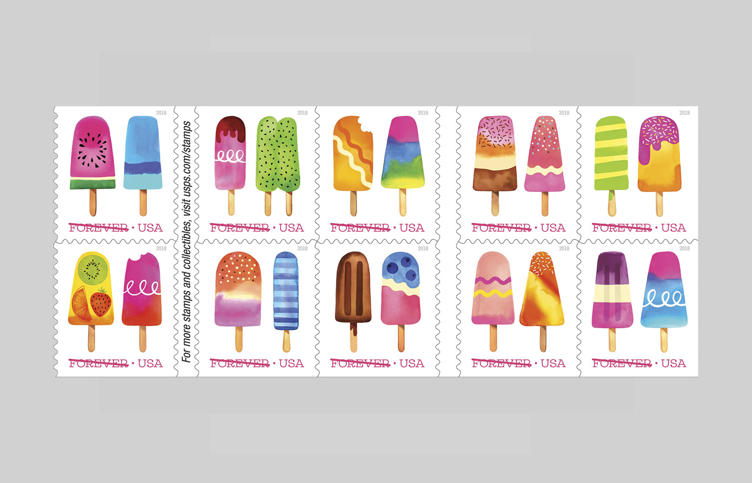 Frozen Treats Stamp