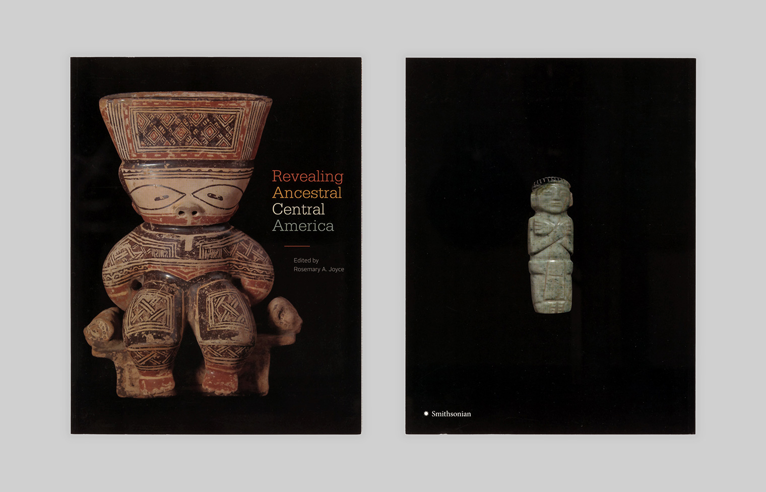 Front and back covers show sculptures in humanoid shapes.