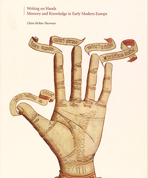 Thumbnail image of the cover of the Writing on Hands catalogue for Dickinson College