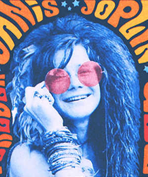 Thumbnail image of the Musical Icons: Janis Joplin stamp for the United States Postal Service