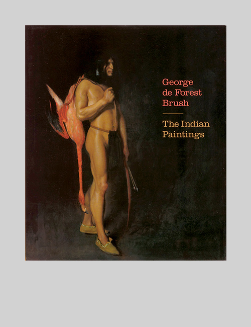The cover of George de Forest Brush: The Indian Paintings  for the NGA shows a detail from Indian Hunter from 1890.