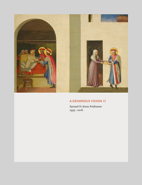 Cover of A Generous Vision II features a detail from The Healing of Palladio Saint Cosmos and Saint Damian by Fra Angelico.