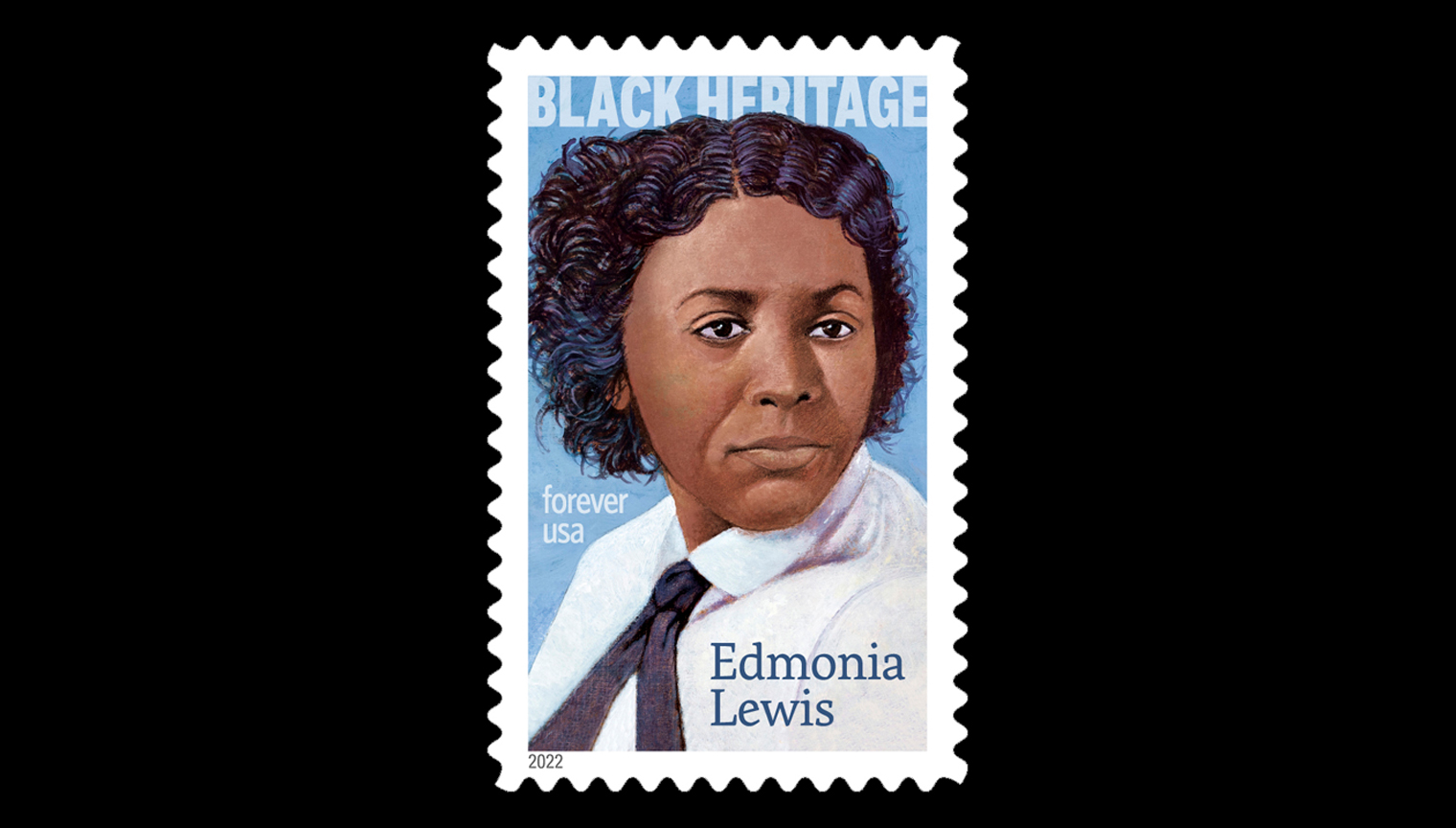 Black Heritage Edmonia Lewis stamp