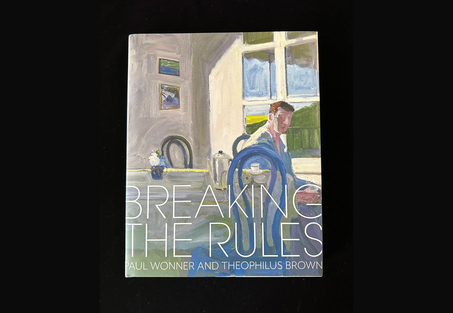 Cover for Breaking the Rules, an exhibition for the Crocker Art Museum featuring the work of Paul Wonner and Theophilus Brown